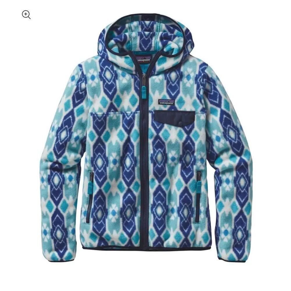 Patagonia women’s size S Synchilla sweatshirt hoodie pine patch mogul